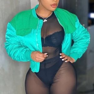 THE BOMB CROP JACKET
